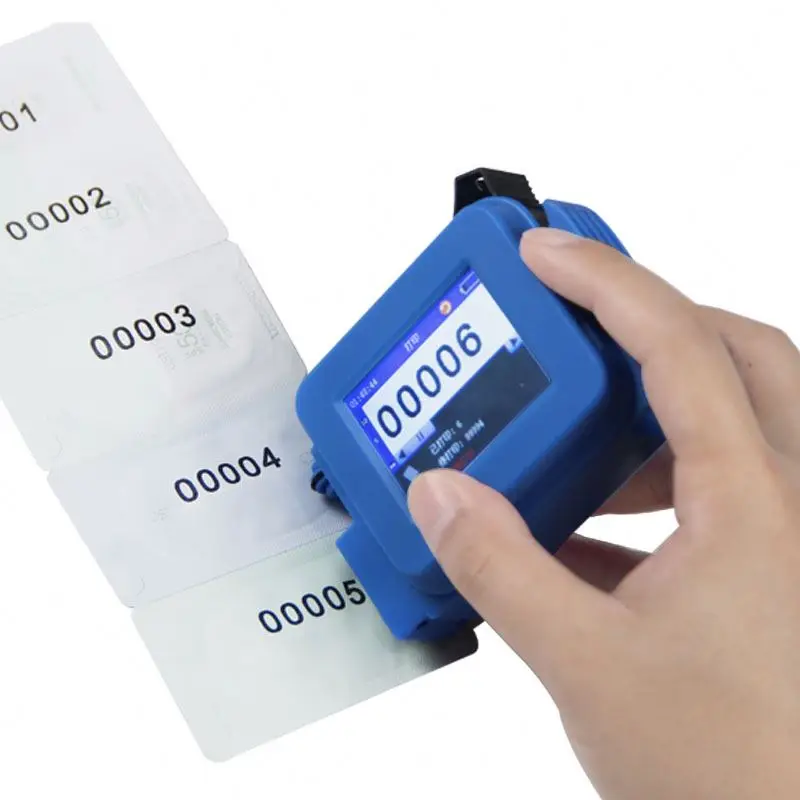 Hot Sale Manual Portable Hand Hold Handheld Small Date Code Batch Logo Barcode Ink Jet Coder Marker Stamper Inkjet Printer