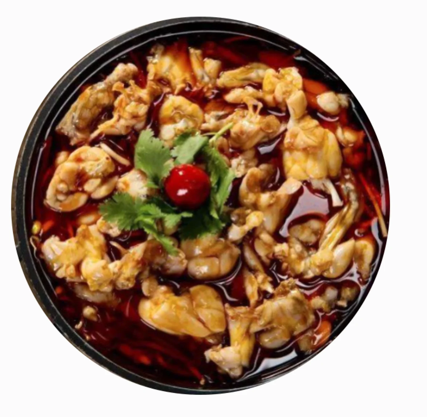 Микроволновые острые рисовые лапши Bullfrog