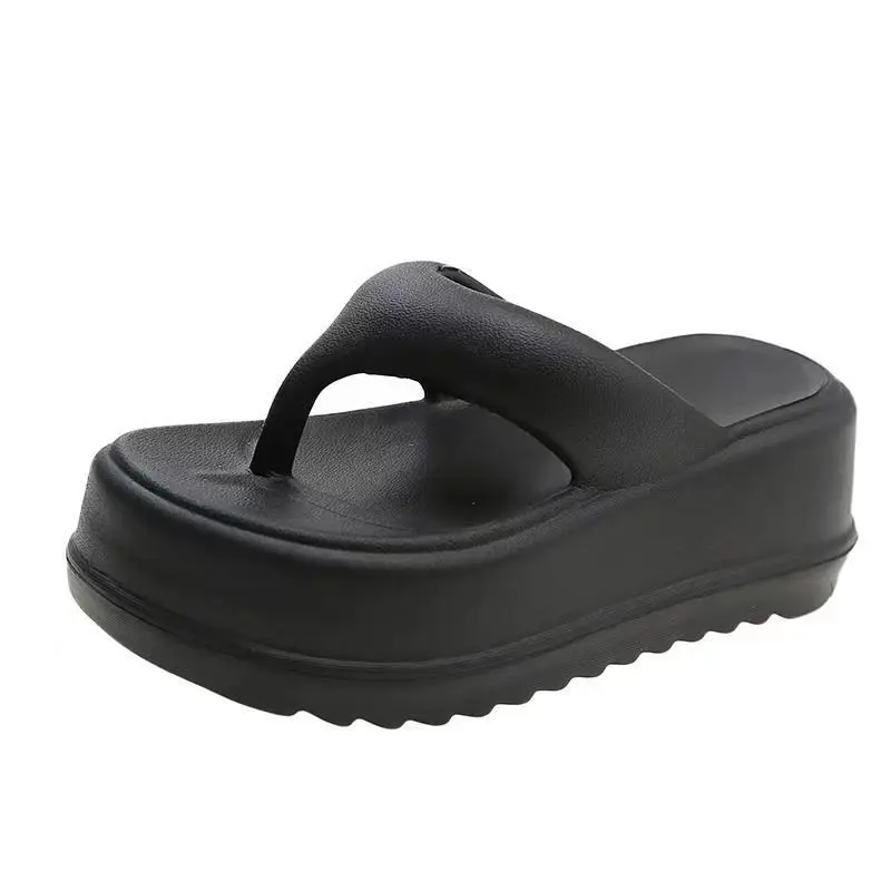 7cm platform flip-flops slippers female summer fashion women wear increase non-slip EVA flip-flops