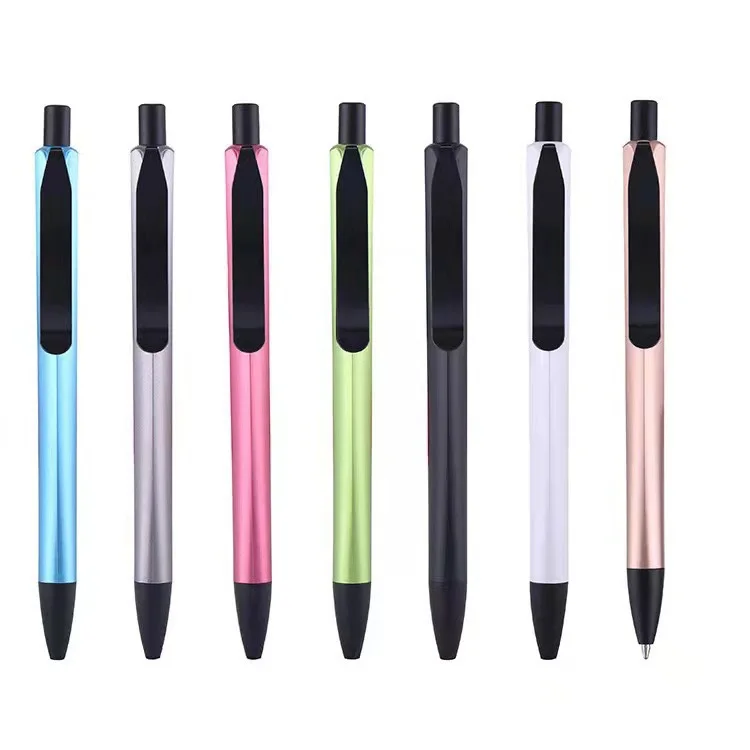 Wholesale Fashion Office Ball Pen Custom Logo Plastic Promotional Pen Promotional Gift School Supplies