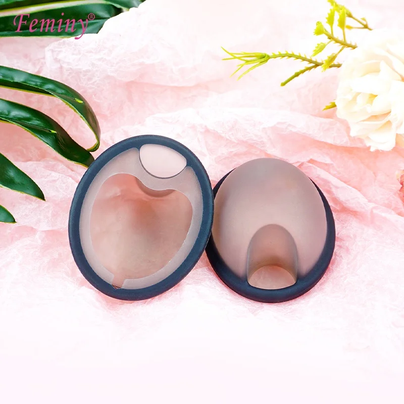 Soft Medical Grade Silicone Custom Branded Menstrual Disc With Removal Tab Reusable Menstrual Disc