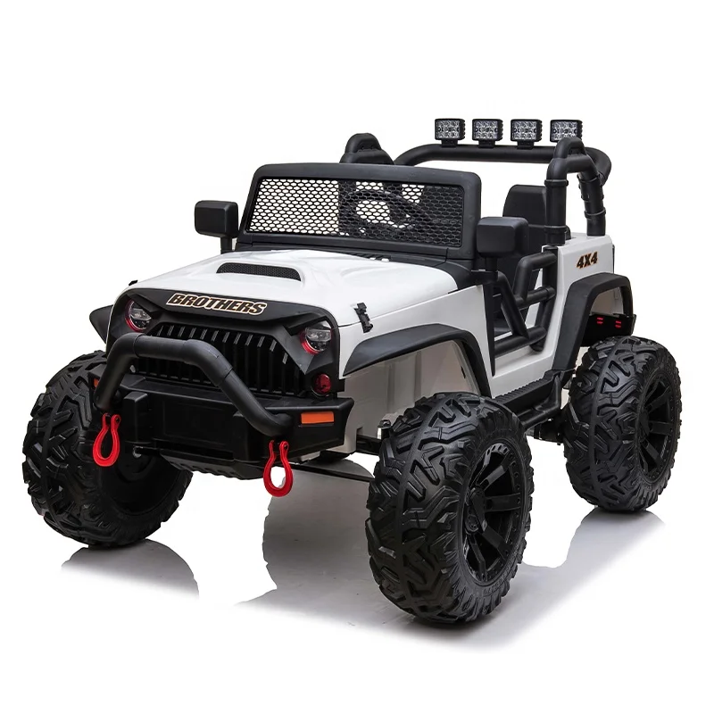 Дети младшего школьного возраста автомобили электрический ход на 12v с пультом дистанционного управления для детей 4X4 батарея для вождения автомобиля