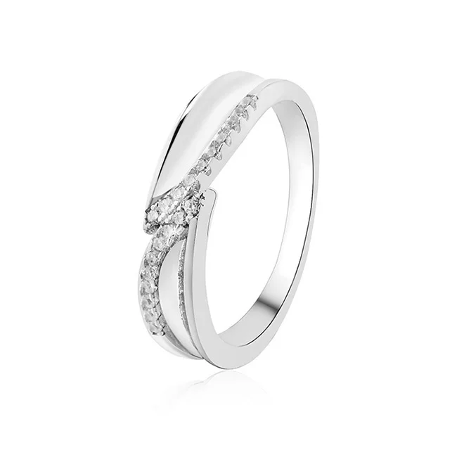 New Wedding Ring Engagement Design Jewelry Women 925 Silver Ring
