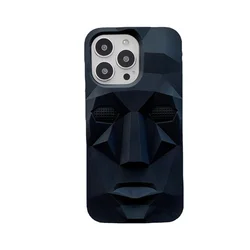 Fashion famous megalithic statue design soft silicone phone case cover for iphone 14 13 pro max 12 11 x xr xs max 7 8 plus