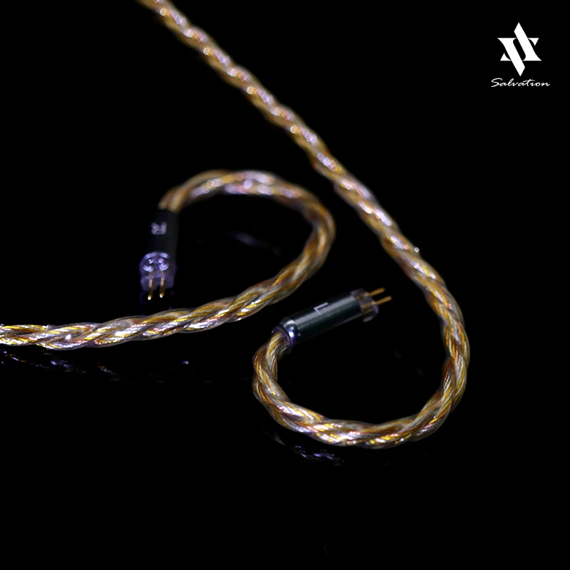 Salvation Rapheal Audio Cable Earphone Upgrade Cable 4.4 3.5 2.5 MMCX 0.78 QDC