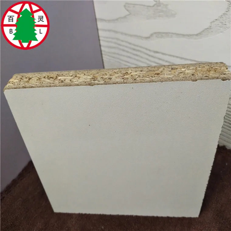 Chip Factory China 16mm chipboard E1 Grade Melamine Particle Board MFC Board 18mm