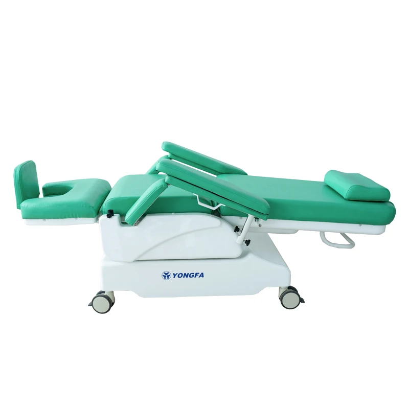YFY-D06  Hospital Equipment Adjustable Electric CPR Patient Blood Transfusion Dialysis Chair