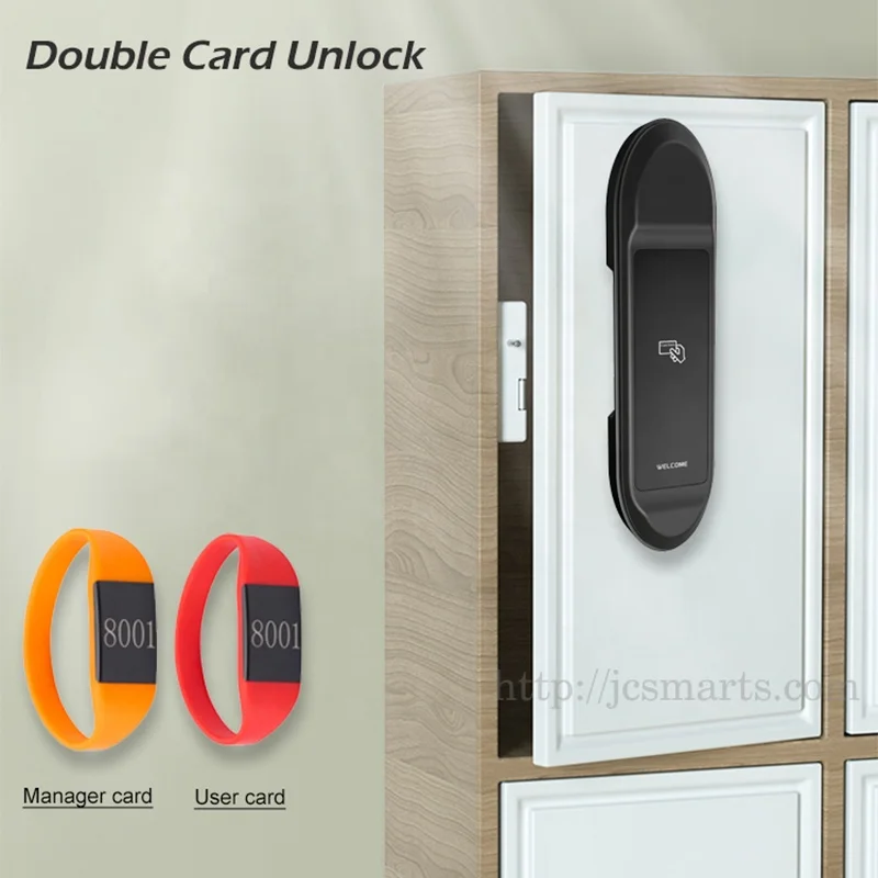 Wholesale Smart RFID Card Cabinet Lock Electronic Keyless Gym Locker Lock For Drawer