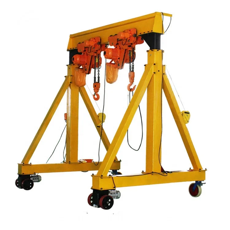 1 2 3 5 10 15 20ton workshop portal gantry crane portable gantry hoist