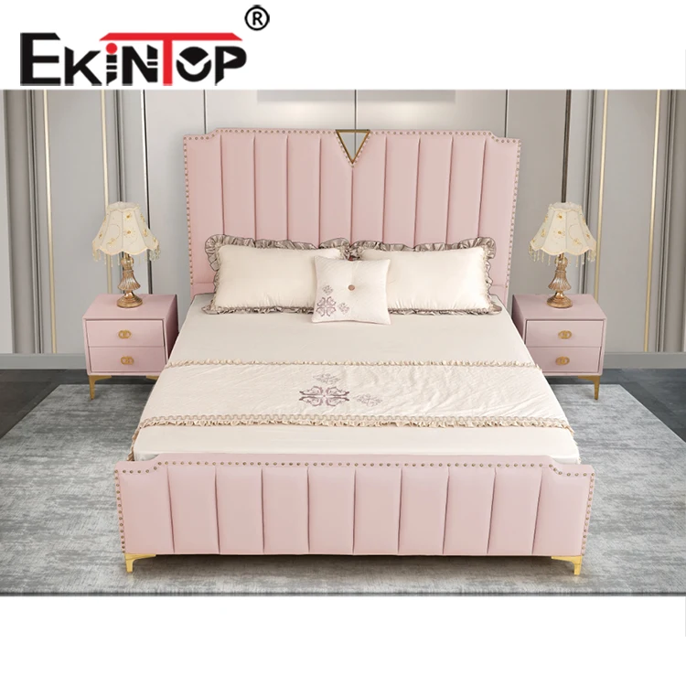 Ekintop New Design Hot Sale Bed Room Furniture Bedroom Single Bed with Drawer