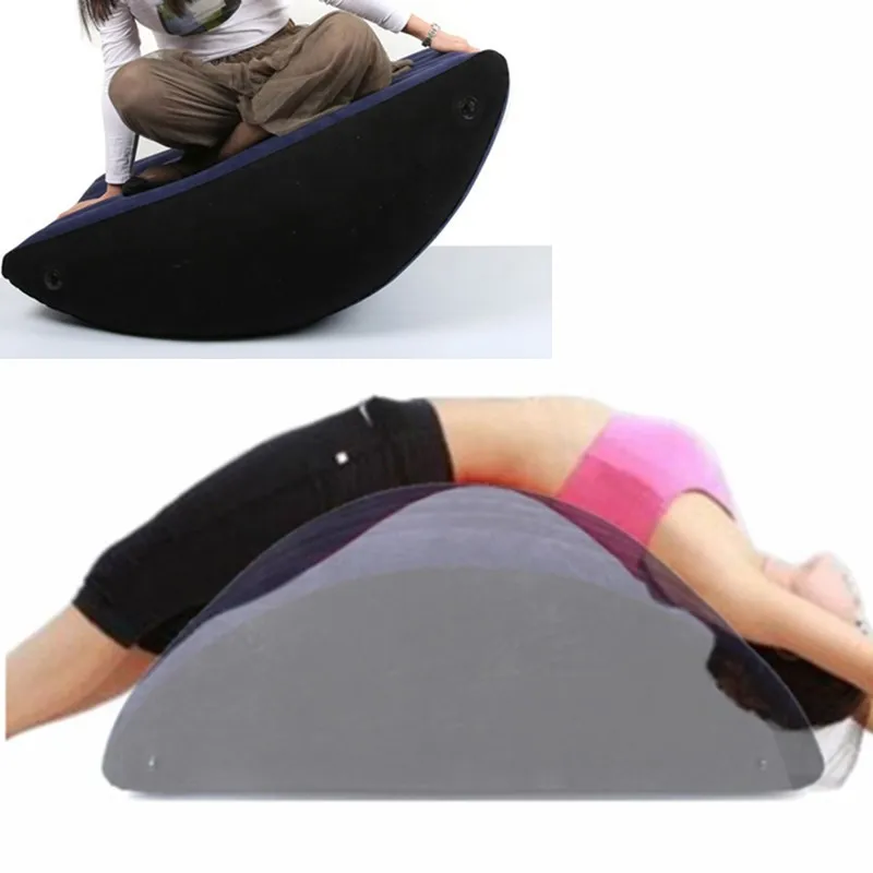 Inflatable Yoga Repair The Lumbar Spine Cervical Spine Fitness Pillow Cushion Mat Home Outdoor Balance Exercise Sofa Furniture