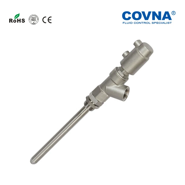 COVNA Stainless Steel Liquid pneumatic automatic filling valve Actuator Double Acting For fast acting fill valve