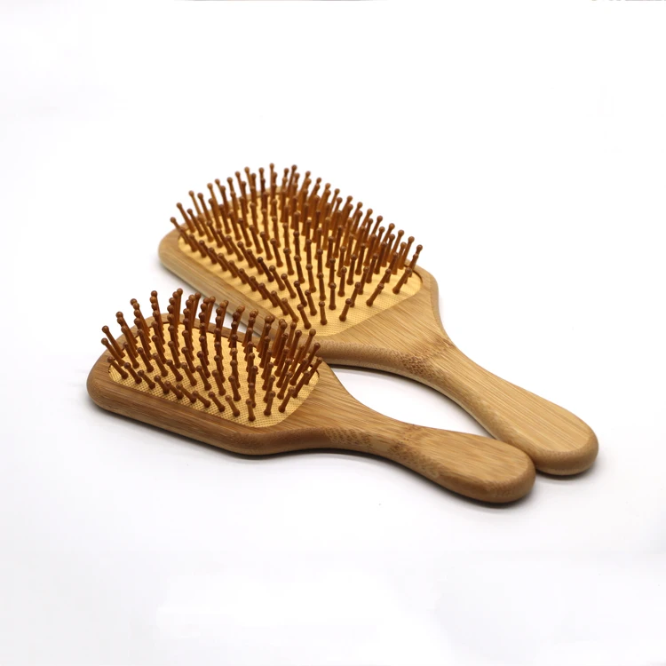 Wholesale Custom Logo Wooden Hair Brush