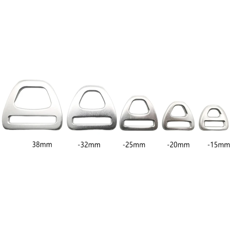 Unique Features Triangle D Ring Buckle Aluminum Triangle Buckle Triangle Glide Belt Buckle