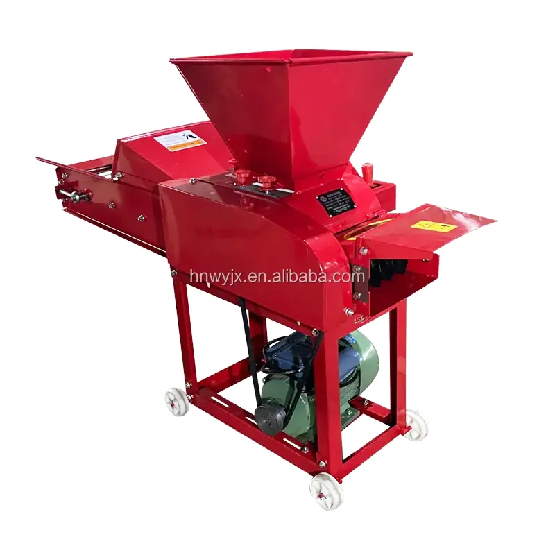 WeiYan 2 ton/h Capacity Animal Feed Processing Machine Multifunctional Chaff Cutter Machine Vegetables Fruit Crushing Machine
