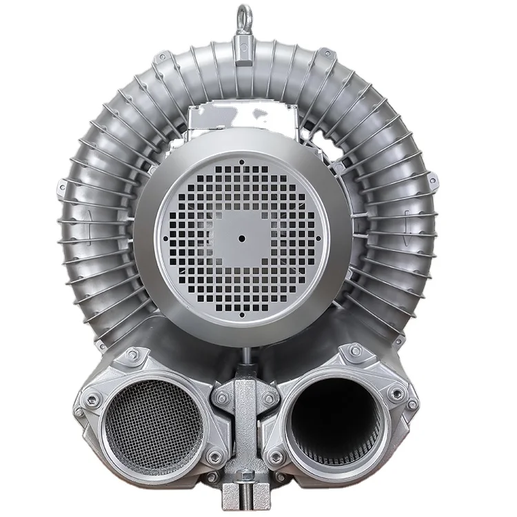 550W Regenerative Blowers and ring blowers Manufacturer High Pressure Air Ring Blower