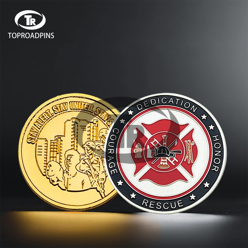 Custom Iron Coin 2 3D Challenge Coins Die Stamped Selling And Buying Old Coins