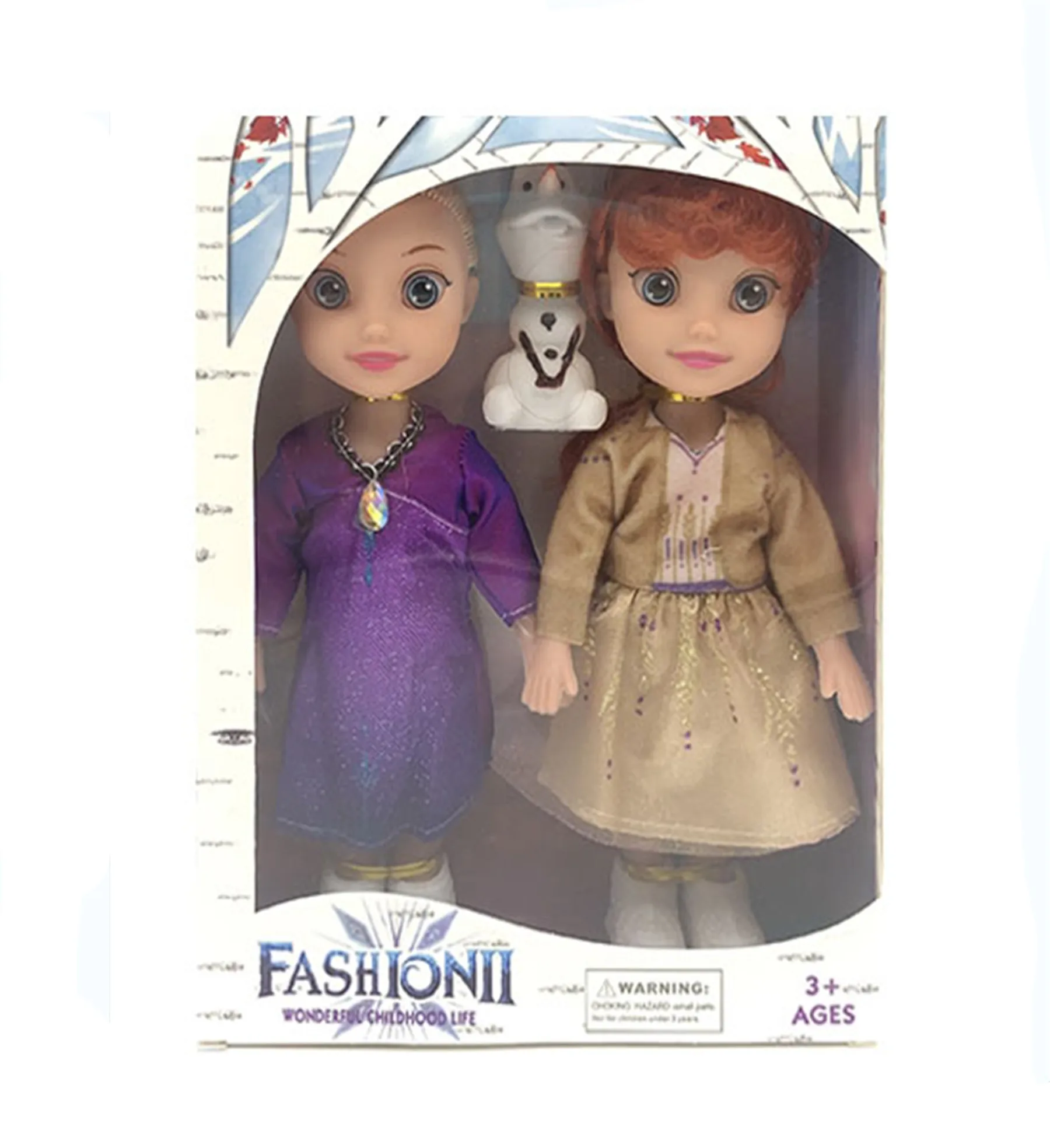 Plastic PVC frozen doll elsa singing doll anna and elsa doll frozen snow glow elsa gift for girls