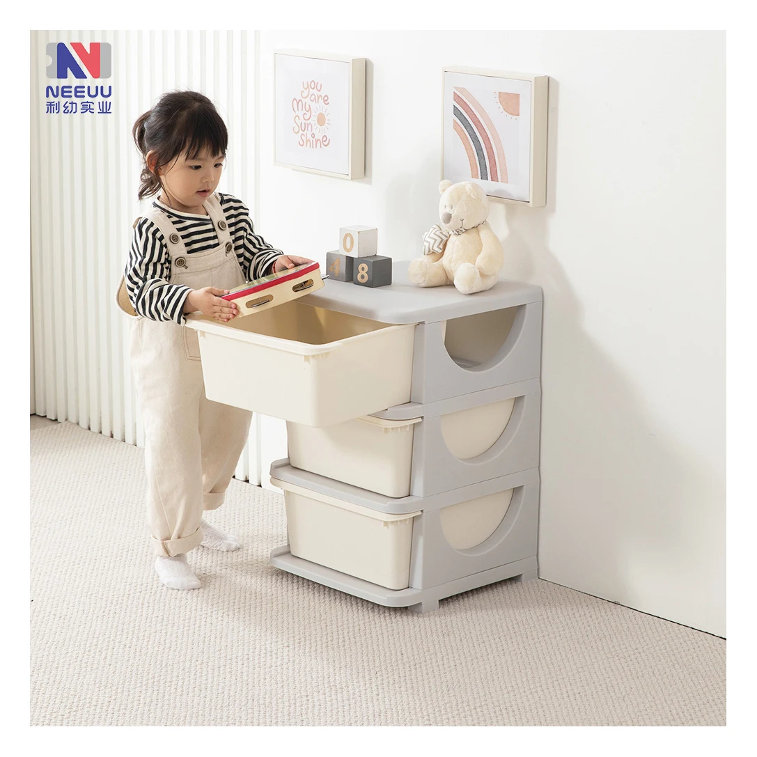 Kids Cabinets Children Furniture Sets Toys Teen Storage Plastic Clothes Box Baby Bedroom Kindergarten Organization Book Shelf