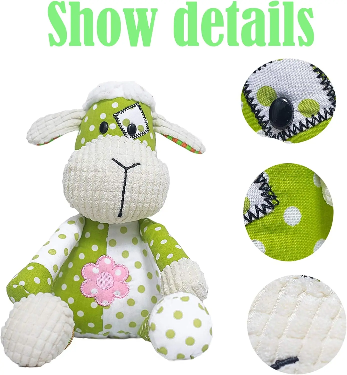 Baby Soothing Stuffed Animal Kawaii Hand Puppet Plush Doll Comfort Cute Toy Birthday Gift for Girl or Boy