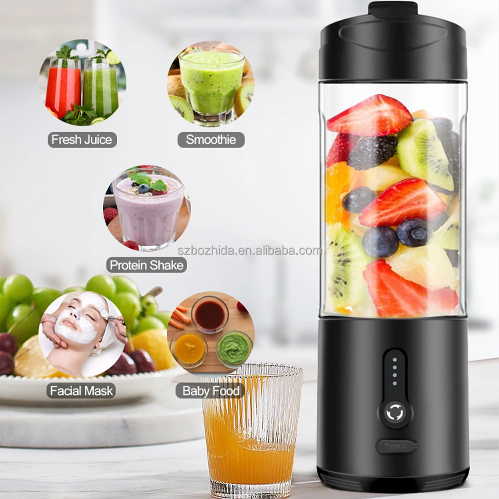 fruit personal rechargeable blender portable free shipping mini mixer bottle with blender smoothie maker