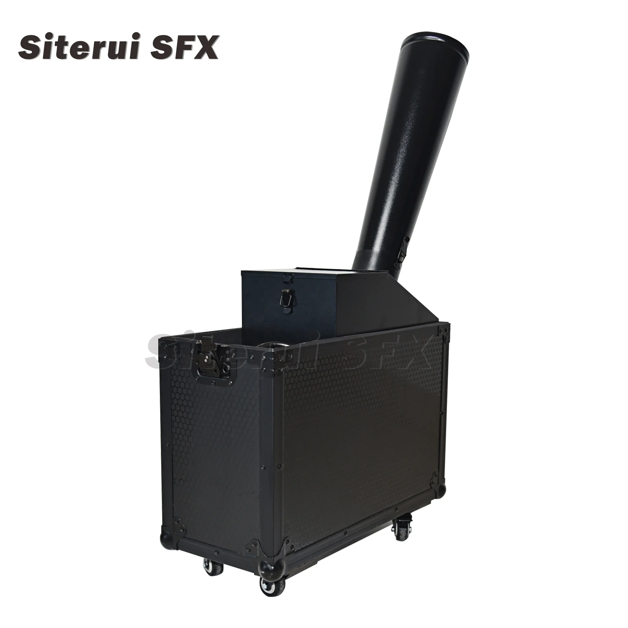 SITERUI SFX co2 mini rainbow confetti machine manual powerful co2 confetti machine Carbon dioxide confetti machine for wedding