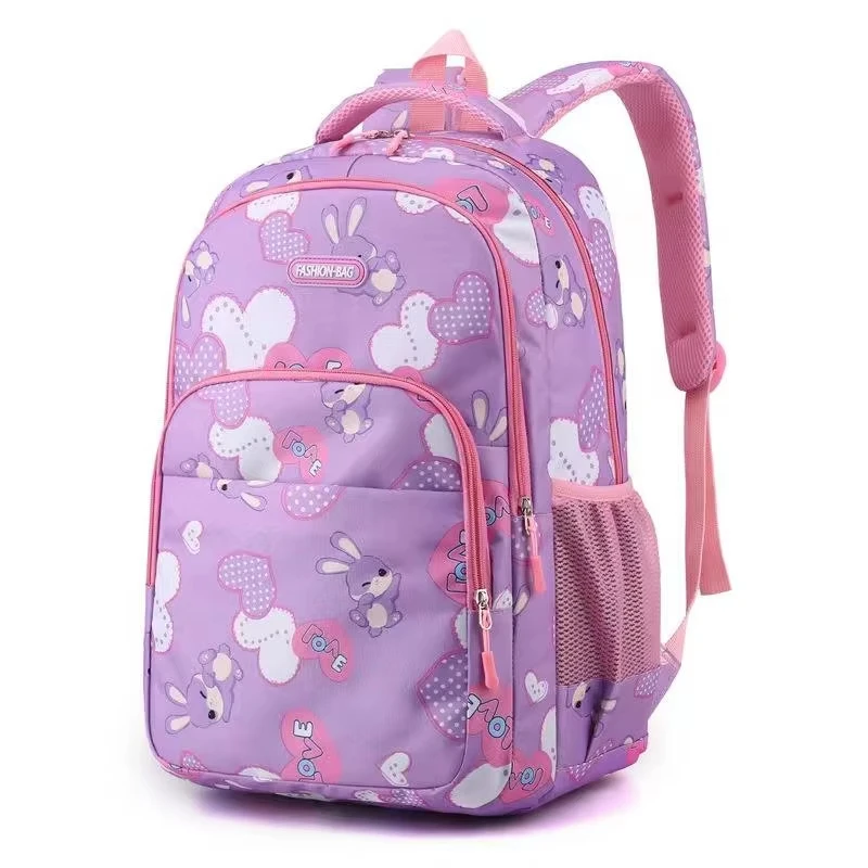 Kids rabbit backpack elementary school children junior high school bag sweet and cute casual children backpack