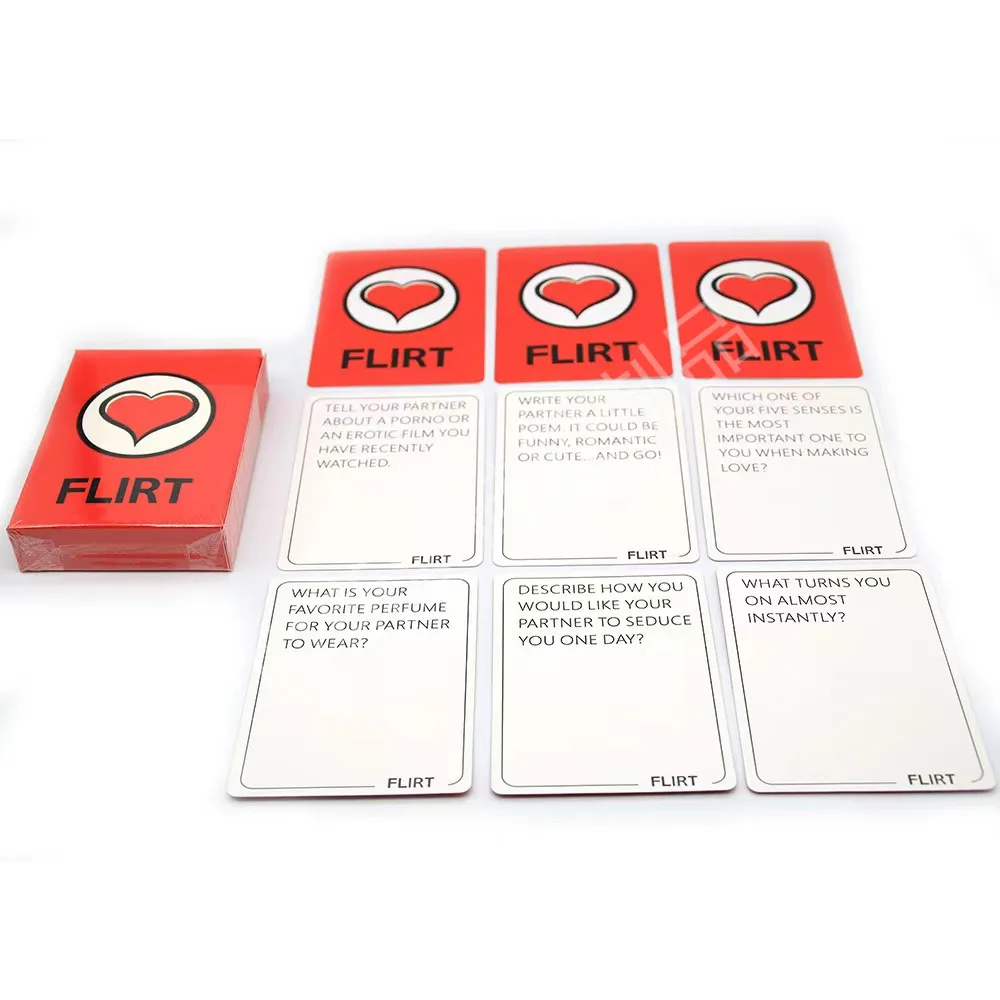 Hot Sale Fun Adult Playing Card Game Sexual Game For Couple Sex Game