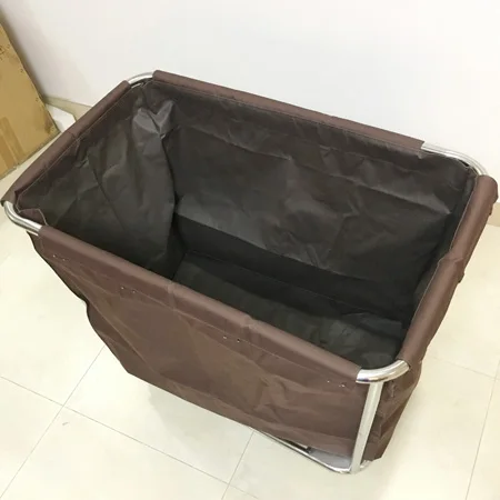 LAICOZY Hotel Laundry Hamper Trolley Linen Trolley Housekeeping Cart