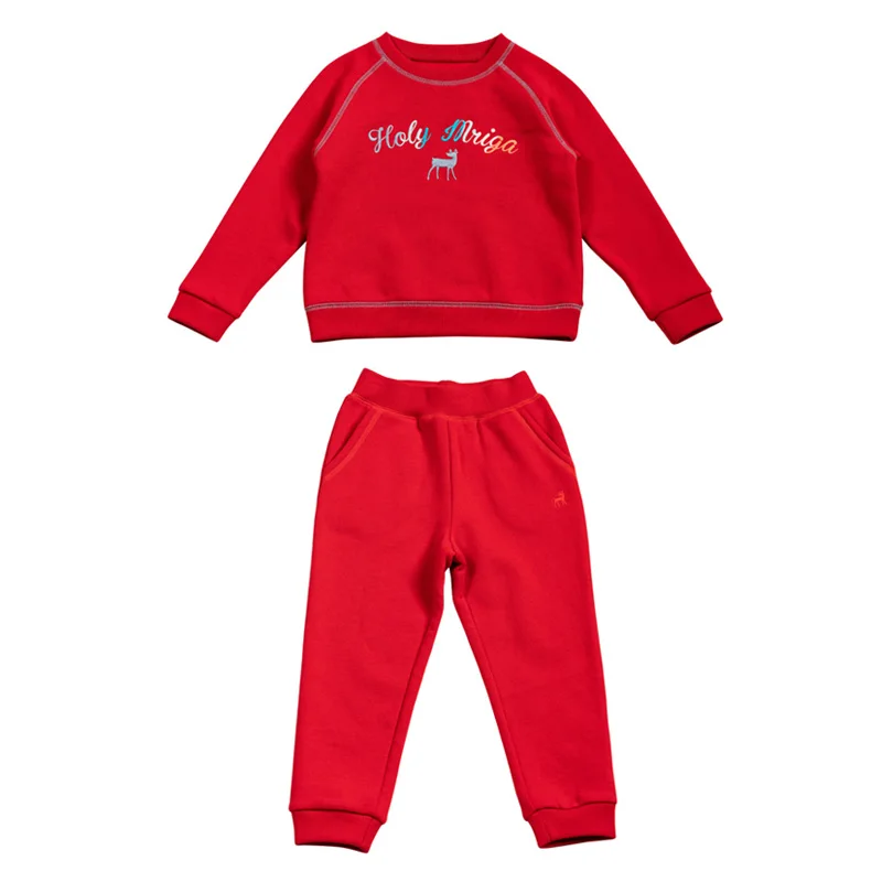 
High Quality Spring Autumn Children Clothes Long Sleeve T-shirt Pants 2 Piece Kids Suit Boys Clothing Sets 