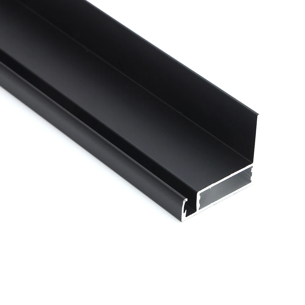 High Performance Oxidized Black Aluminum Profile Solar Border In China