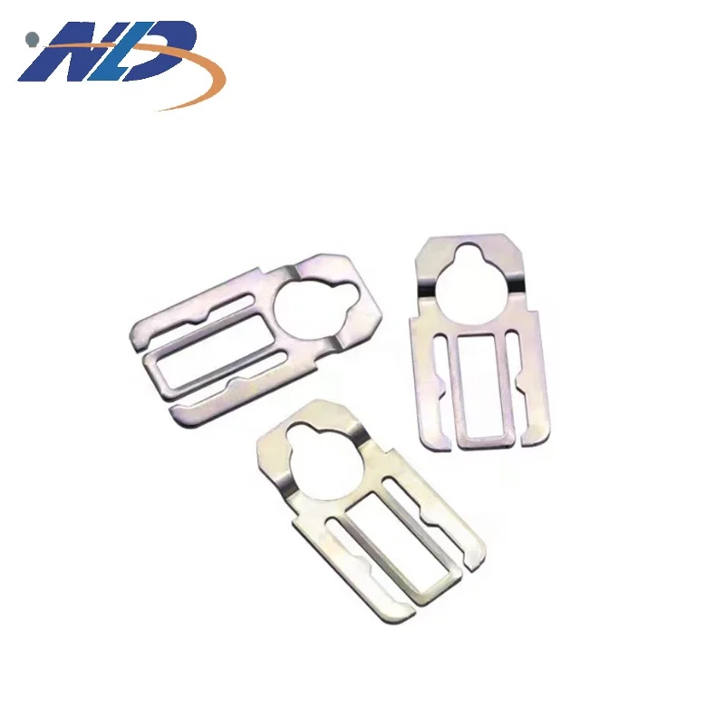 NLD Custom High Precision Bicycle Pedal Metal Foil Aluminum Metal Stamping Shrapnel Clips Parts