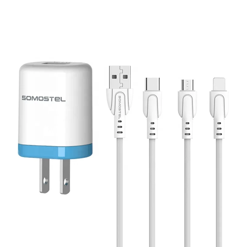 
mobile phone charger cell phone charger 1 USB cable 1.2A phone charger for huawei /samsung 