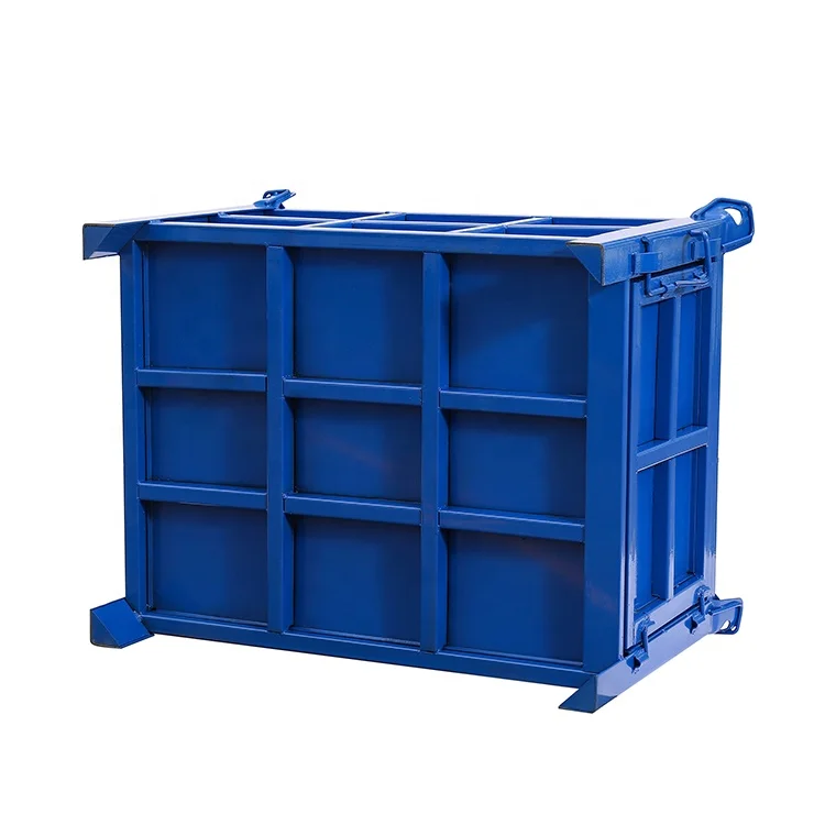 Boxes For Storage Steel Pallet Box Heavy Best Quality Warehouse Pallet Collapsible Storage Cage Wire Mesh Container Pallet