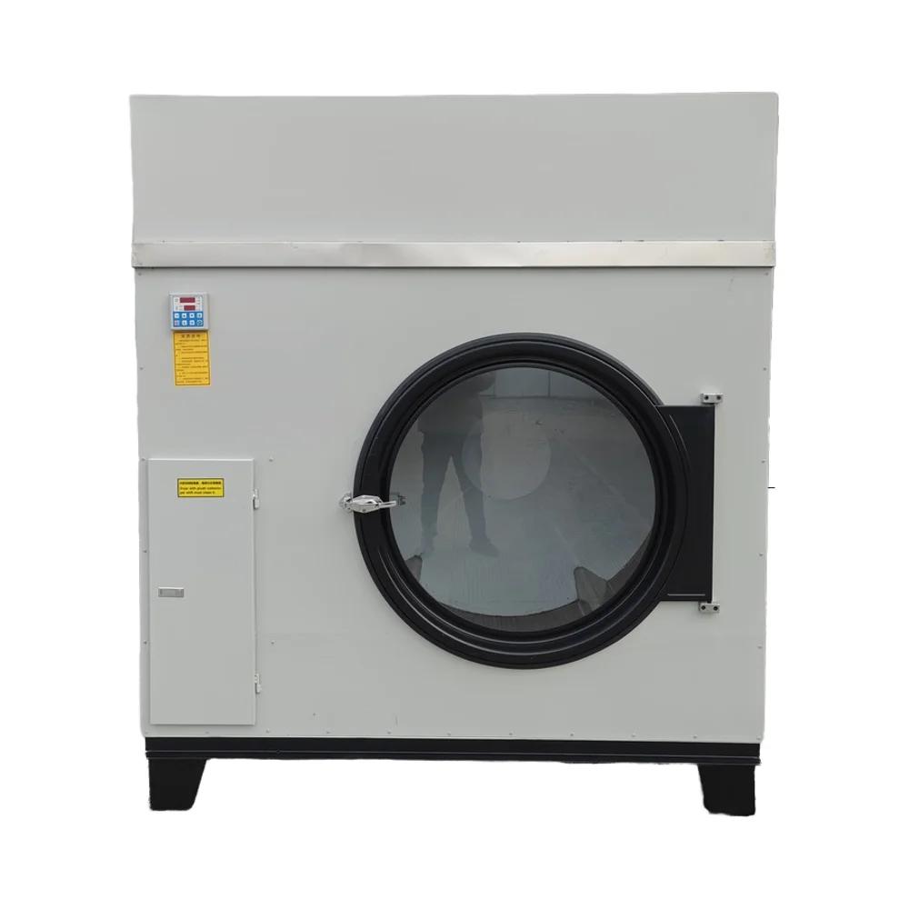 New 120kg Electric Drum Dryer for Clothes Industrial Energy-Saving Textile Dryer with Motor and Bearing for Hotels Restaurants