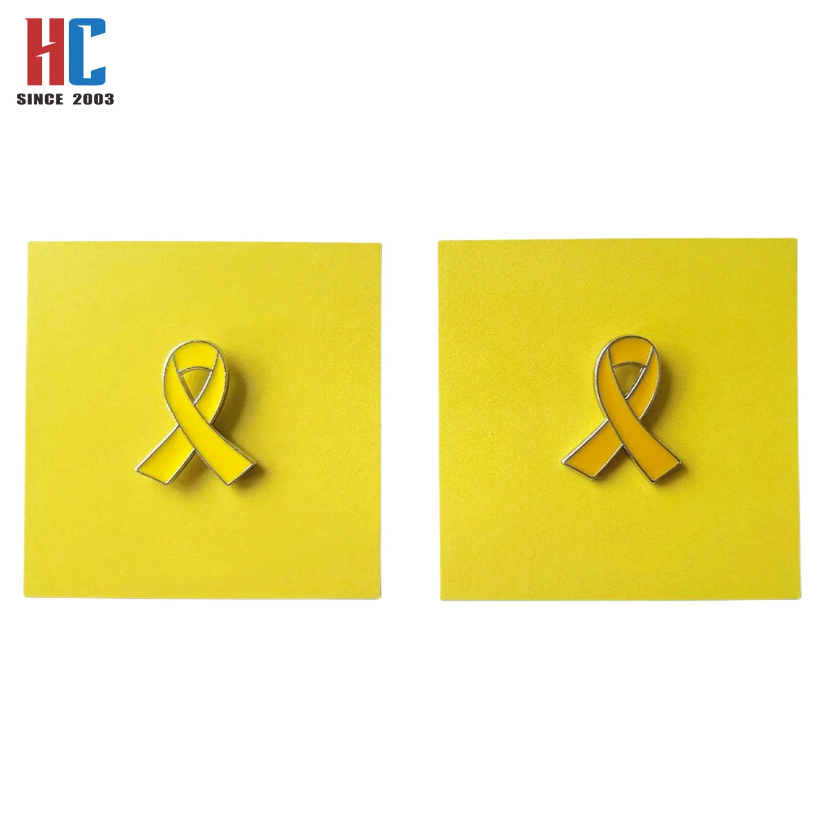 20 Years  Factory Custom Awareness for Childhood Cancer Lapel Pin Bone Cancer and Suicide Prevention