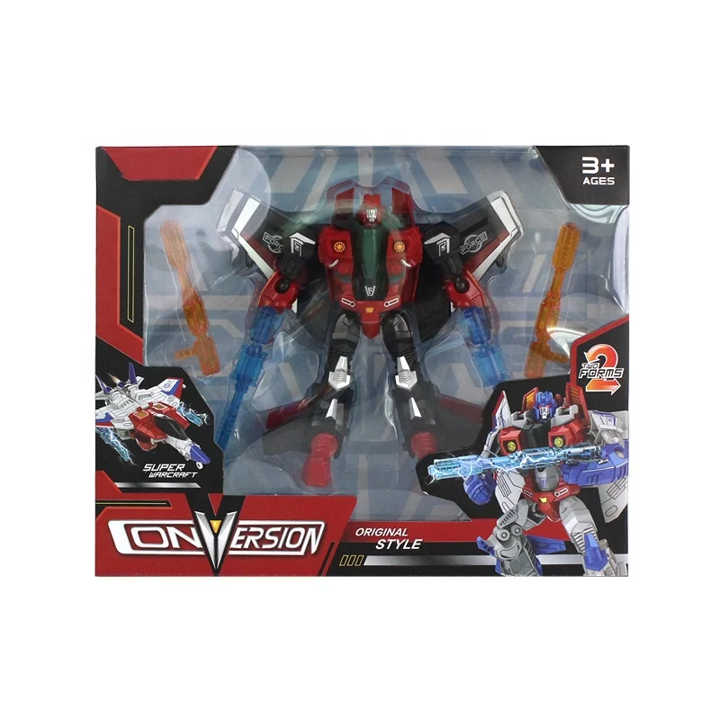 Hot Sale DIY Plane Transform Robot Deformation Toy For Kids