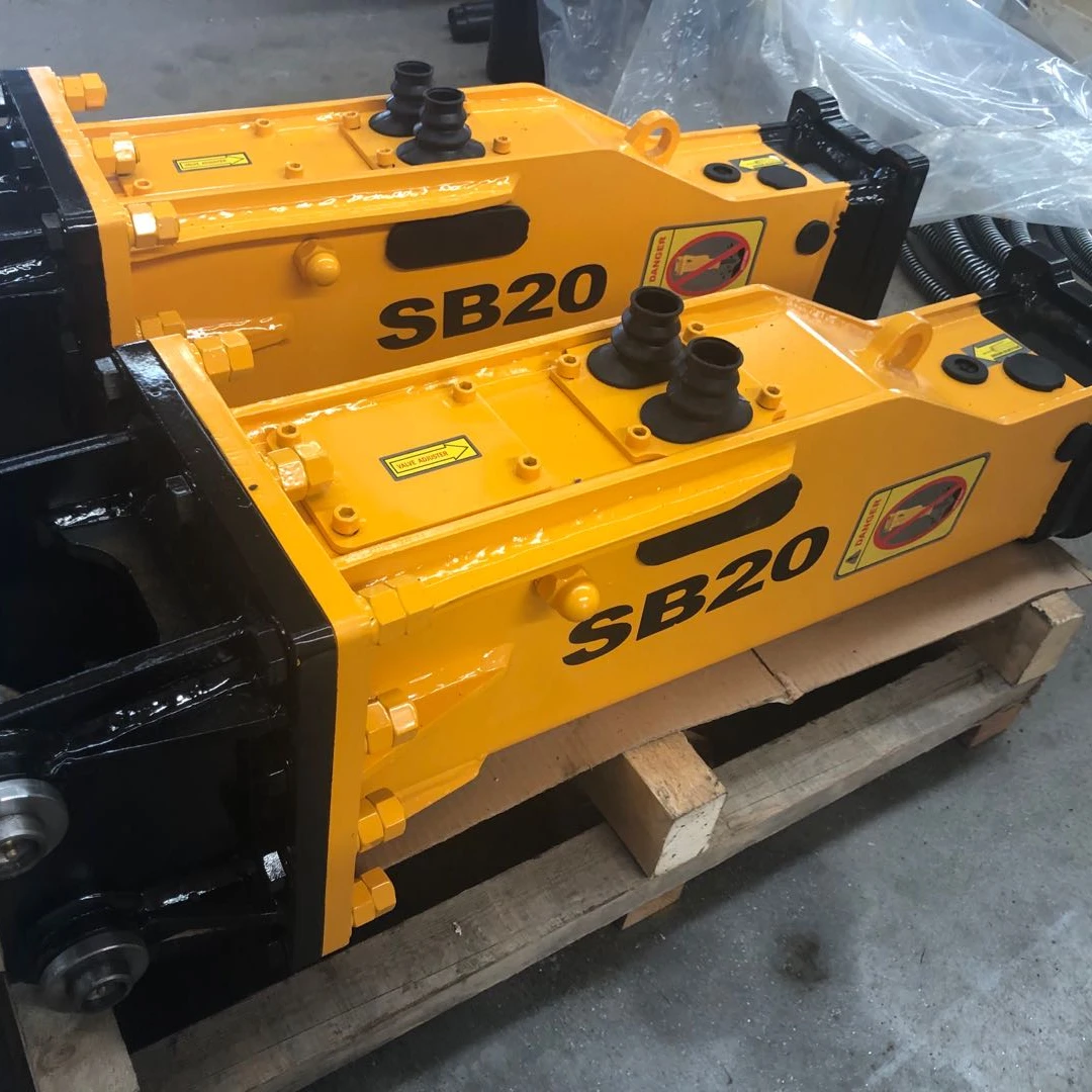 Mini Tractor Attach Sb20 Rock Breaker Hydraulic Silence Box Type Hammer Sb43 Sb30 Jack Hammer