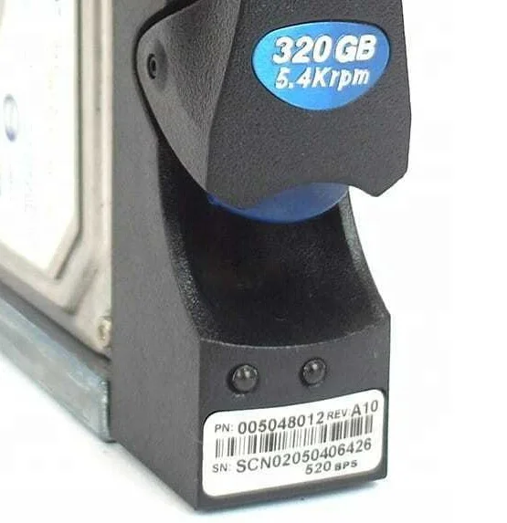 005048012 EMC 320GB 5.4K 4GB 3.5 FC FOR CX SERIES