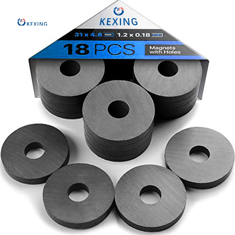 KEXING NdFeB Hot selling Modern Novel Design Low Price N52 Diametr Magnet Ring Magnet