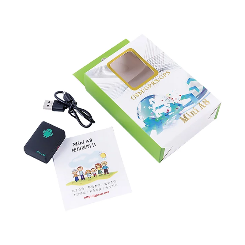 GPS Tracker Mini A8 Mini Global Real Time GSM/GPRS/GPS Tracking Device