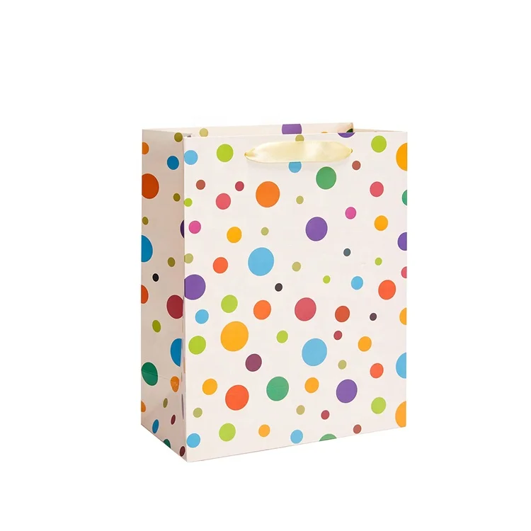 KM High Quality Recycle Eco-Friendly Paper Shopping Bags For Cosmetic Packing