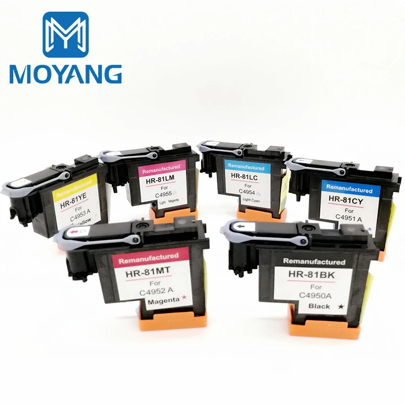 MoYang Flawless remanufactured printer spare parts Compatible For Hp 81 printhead to designjet HP 5500 HP 5000 printer Bulk Buy