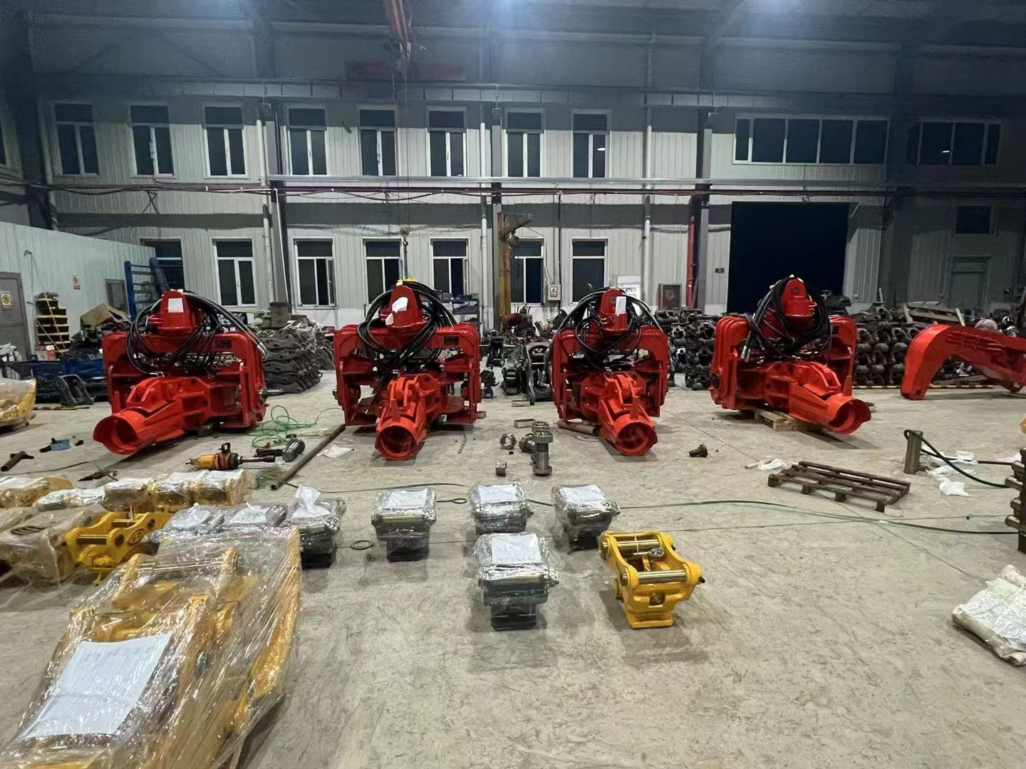 Гидравлический вибромолот Yantai jiye