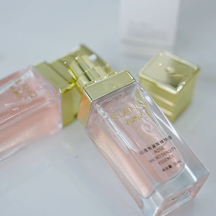 
OEM manufacturer botanical Rose Micro Bead Moisturizing Face Serum Whitening Brighten skin Freckles Repair Skin Facial Serum 