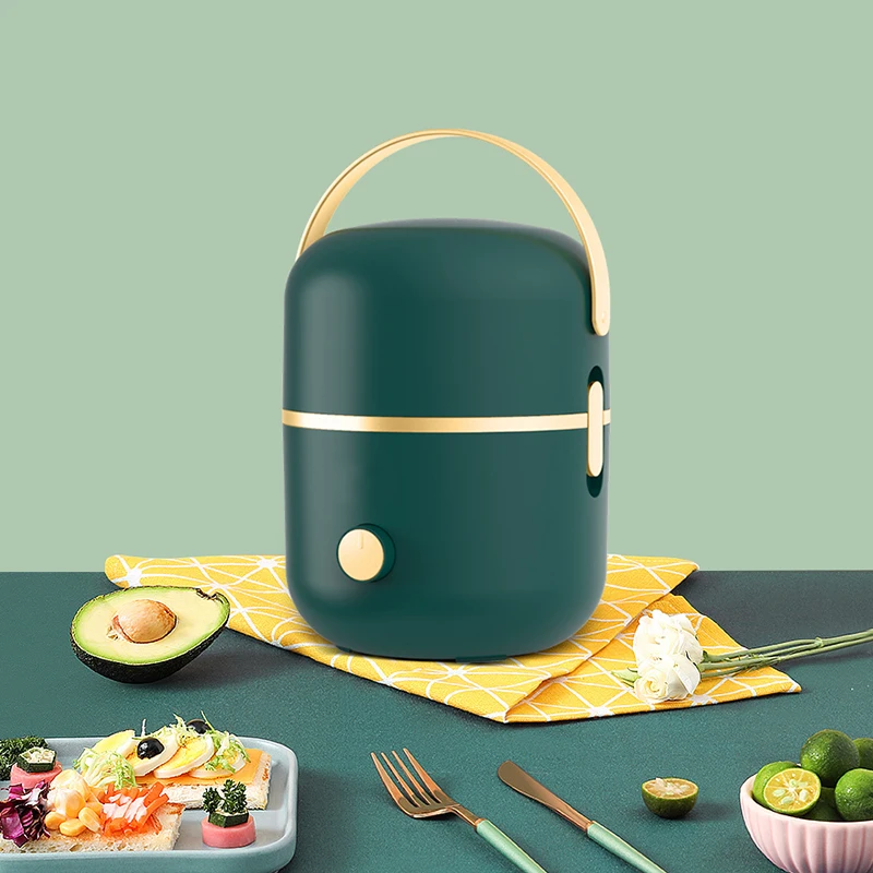 Электрический Ланч-бокс, 2 л, Приготовление Риса и разогрева еды, подогрев риса, подогрев еды, Электрический Ланч-бокс для машины и дома