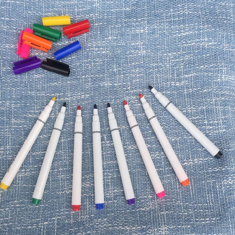Hot-selling Customize Your Own Brand Available 1mm Writing Width Round Toe Tip T-shirt Markers Paint Fabric Marker Pens