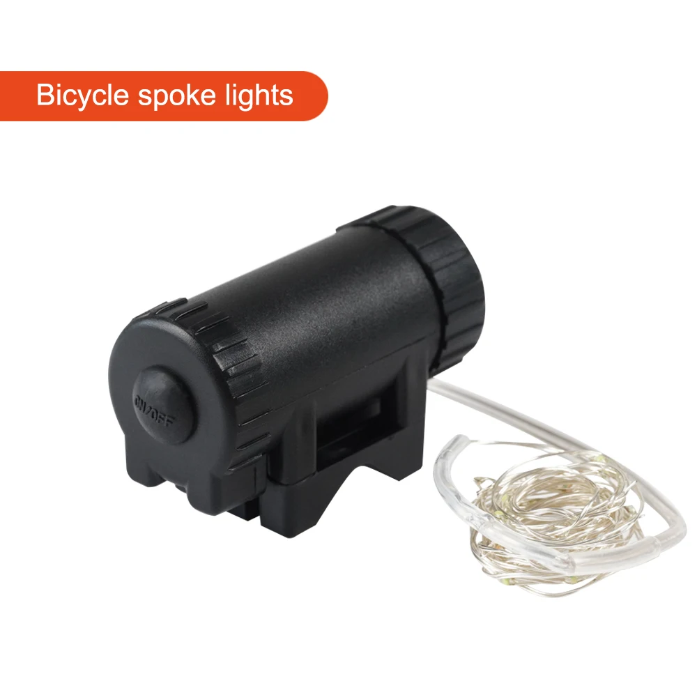 Bicycle Accessories Colorful Waterproof LED Bike Wheel Light With String Light