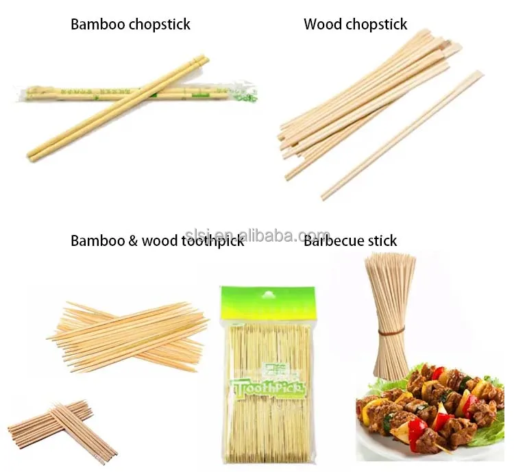 Chopstick toothpick making
