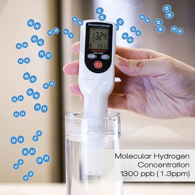 Hot Sale 450ml Portable Electrolysis Hydrogen Water Generator 500-2800ppb outdoor use